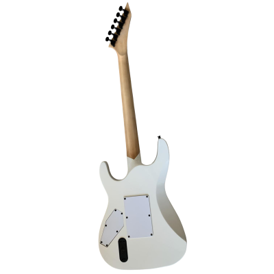 Custom Obsidian Kirk Hammett Ouija White Good Bye Guitar Natural Maple Finish Back Neck - Image 4