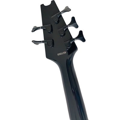 Custom Vanta Transparent Green Burst Quantum Graphite Phil Mod 5 String Bass - Image 6