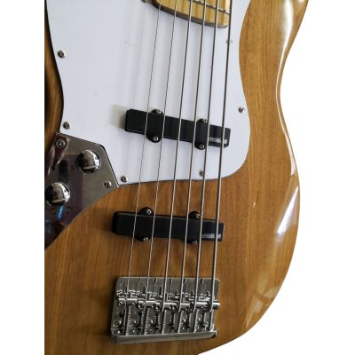 Custom Regent Natural Gloss Marcus Miller 6 String Jazz Bass - Image 4