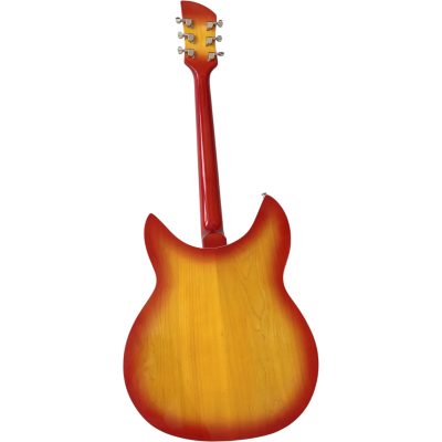 Custom Nova Sunburst Fireglo 380 6 String Guitar - Image 6