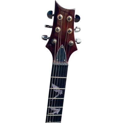 Custom Monarch Paul Allender Purple Flamed Maple Top SE Guitar - Image 3
