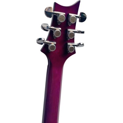 Custom Monarch Paul Allender Purple Flamed Maple Top SE Guitar - Image 5