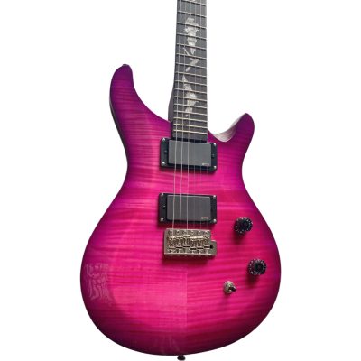 Custom Monarch Paul Allender Purple Flamed Maple Top SE Guitar