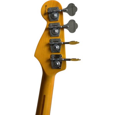 Custom Regent Adam Clayton 4 String Jazz Bass Purple Sparkle Body And Headstock - Image 7