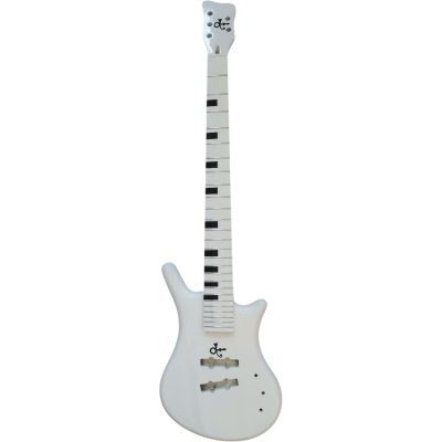 Custom Ember DIY Unfinished 5 String Bass Do It Yourself Prince Cloud White