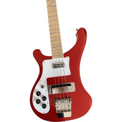 Custom Nova 4003 Burgundy Red Front Natural Back And Sides 4 String Bass