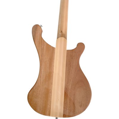 Custom Nova 4003 Burgundy Red Front Natural Back And Sides 4 String Bass - Image 3