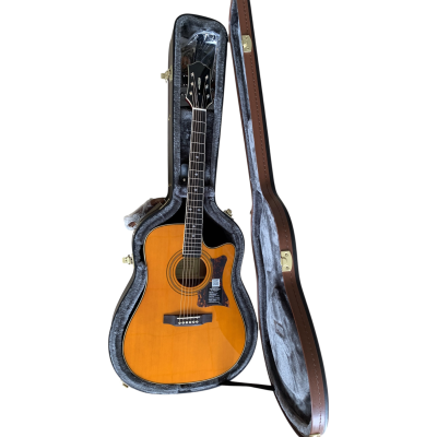 Custom Crown Masterbilt DR500MCE Natural Dreadnought Acoustic Electric Guitar - Image 11