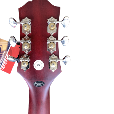 Custom Crown Masterbilt DR500MCE Natural Dreadnought Acoustic Electric Guitar - Image 4