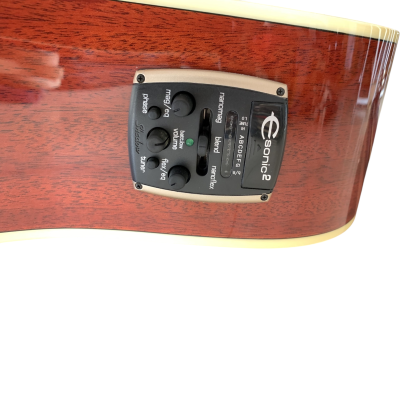 Custom Crown Masterbilt DR500MCE Natural Dreadnought Acoustic Electric Guitar - Image 3
