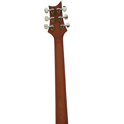 Custom Monarch SE Hollowbody II Piezo Peacock Blue Burst Bella Voce Electric Guitar - Image 8