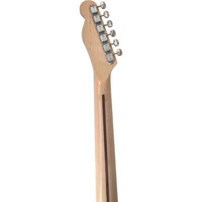 Custom Regent Buck Owens Red Blue Silver Sparkle Finish Guitar White Pickguard Chrome - Image 4
