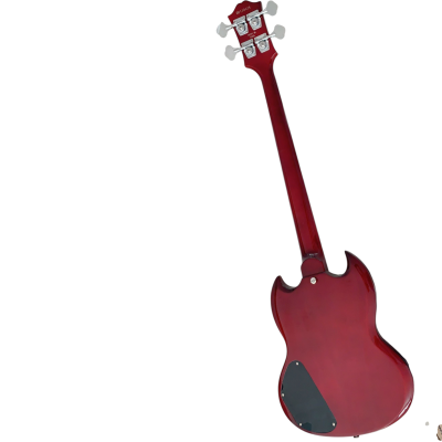Custom Crown SG EB3 Heritage Cherry Red 4 String Bass - Image 6