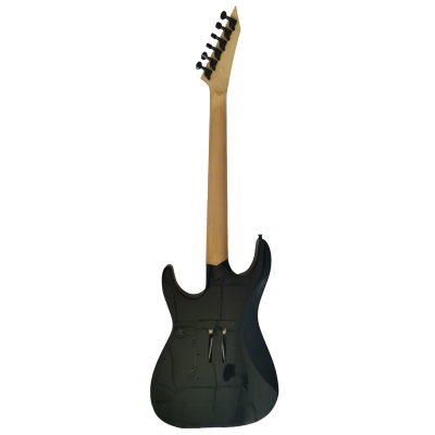 Custom Obsidian Kirk Hammett Jeff M-II Horizon See Thru Black Finish Guitar - Image 5