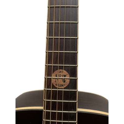 Custom Forge Jack Daniels Aged Barrel Dreadnought Acoustic Electric Guitar - Image 4