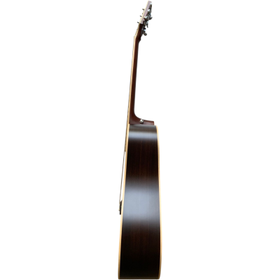 Custom Forge Jack Daniels Aged Barrel Dreadnought Solid Spruce Top Acoustic Electric Guitar - Image 6