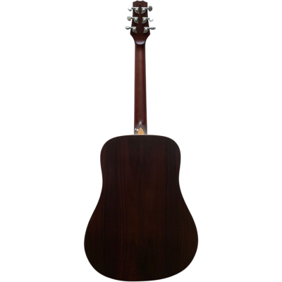 Custom Forge Jack Daniels Aged Barrel Dreadnought Solid Spruce Top Acoustic Electric Guitar - Image 7