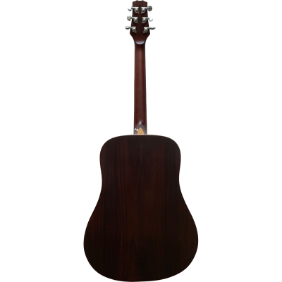 Custom Forge Jack Daniels Aged Barrel Dreadnought Acoustic Electric Guitar - Image 7