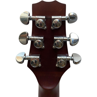 Custom Forge Jack Daniels Aged Barrel Dreadnought Solid Spruce Top Acoustic Electric Guitar - Image 8