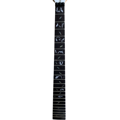 Custom Axis DIY Unfinished Jem Vai Guitar Neck Steve Tree Of Life Inlay Machine Heads - Image 3