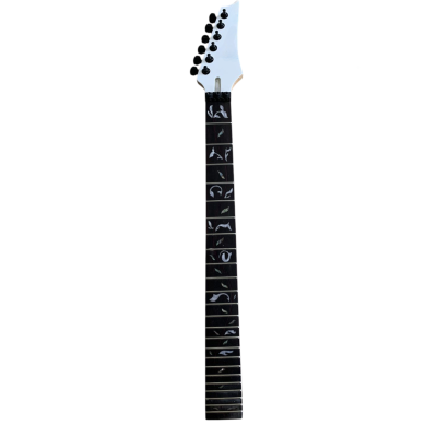 Custom Axis DIY Unfinished Jem Vai Guitar Neck Steve Tree Of Life Inlay Machine Heads - Image 2