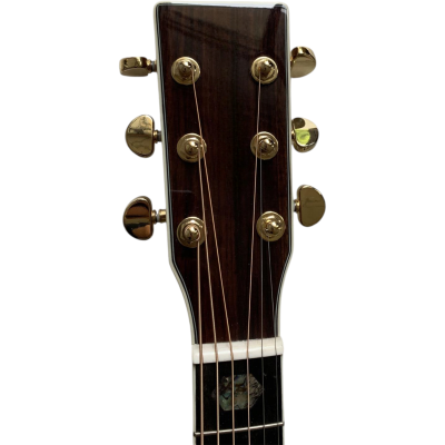 Custom Vertex D45 Natural Solid Spruce Top Acoustic Electric Guitar Fishman Pickups - Image 8