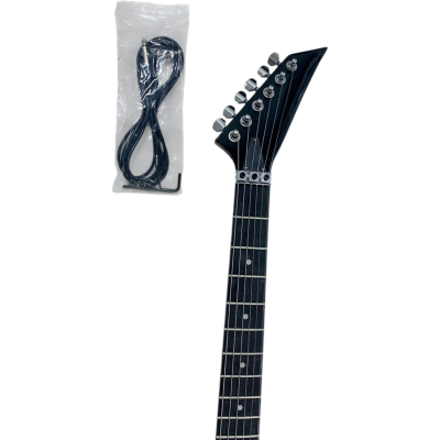 Custom Race Flying V Plexiglass Acrylic Translucent Body Rhoads Floyd Rose Tremolo Guitar - Image 4