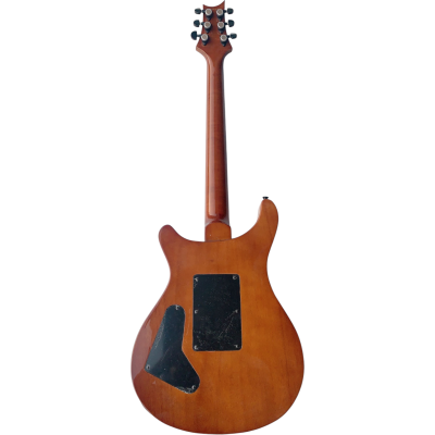 Custom Monarch 24 Gray Burst SE Mark Holcomb Flamed Maple Top Electric Guitar - Image 3