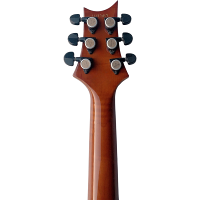Custom Monarch 24 Gray Burst SE Mark Holcomb Flamed Maple Top Electric Guitar - Image 5