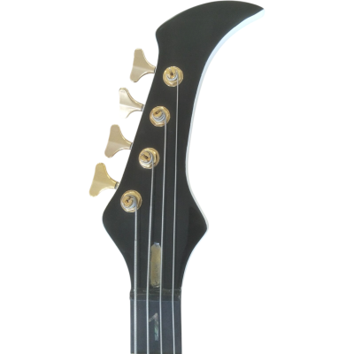Custom Pulse Buzzard White John Entwistle 4 String Bass Number Fretboard Inlays - Image 4