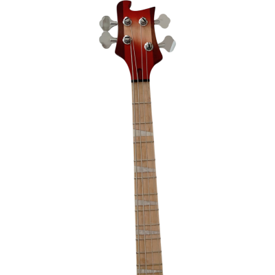 Custom Nova 4003 Fireglo Maple Body Wood 4 String Bass - Image 4