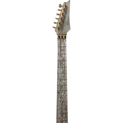 Custom Axis Plexiglass Acrylic Lucite Body Neck Multi Colored LED Tremolo Guitar Jem Tree Of Life Inlay - Image 4