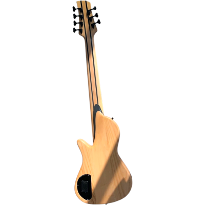 Custom Solis Emperor Matt G Birdseye Maple 7 String Bass Fanned Frets Multi Scale Configuration - Image 5