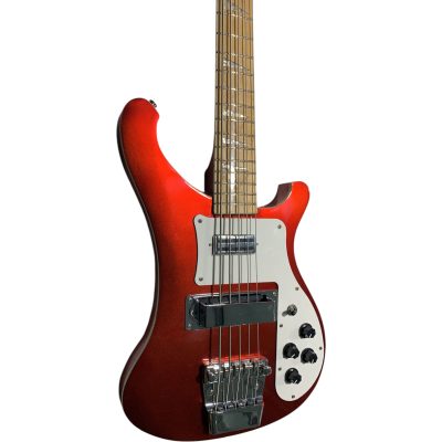Custom Nova 4003 Ruby Red 5 String Bass Maple Fretboard