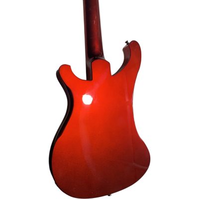 Custom Nova 4003 Ruby Red 5 String Bass Maple Fretboard - Image 5
