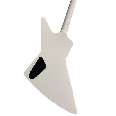 Custom Obsidian Hetfield MX220 Explorer Olympic White Electric Guitar - Image 8