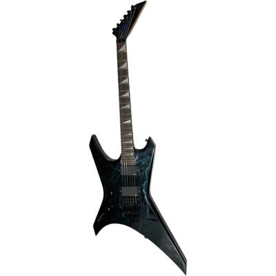 Custom Race Lightning Sky WRX24 X Shaped Angular Warrior Body Electric Guitar - Image 2