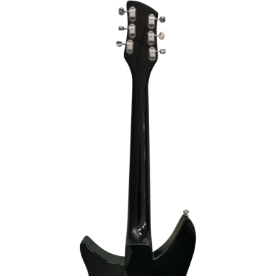 Custom Nova Black Jetglo John Lennon 325C64 21 Inch Scale Length Guitar Padauk Fretboard - Image 2