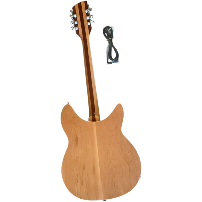 Custom Nova George Mapleglo Natural Finish 360 12 String Electric Guitar - Image 5