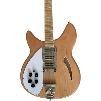 Custom Nova George Mapleglo Natural Finish 360 12 String Electric Guitar