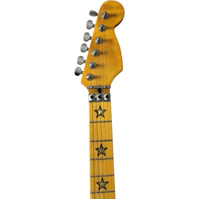 Custom Regent ST Richie Sambora Fuzzfaced Guitar Cherry Sunburst Floyd Rose Tremolo - Image 4