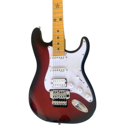 Custom Regent ST Richie Sambora Fuzzfaced Guitar Cherry Sunburst Floyd Rose Tremolo - Image 9
