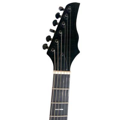 Custom Vesper Languedoc Region Fhole Natural Amber Spalted Maple Bracing Inside Guitar - Image 5