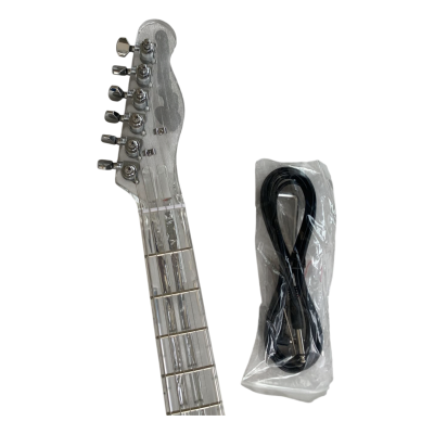 Custom Regent Plexiglass Acrylic Lucite Electric Guitar - Image 5