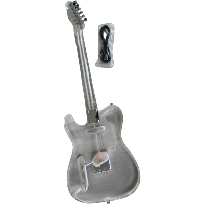 Custom Regent Plexiglass Acrylic Lucite Electric Guitar - Image 2