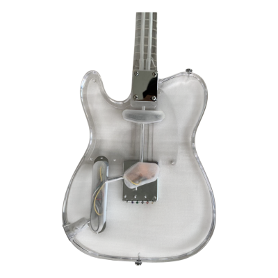 Custom Regent Plexiglass Acrylic Lucite Electric Guitar - Image 7