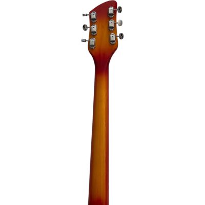 Custom Nova Fireglo 620 Solid Body Maple Fretboard Guitar Toaster Pickups - Image 2