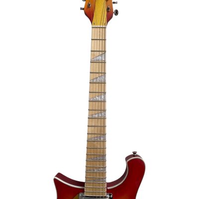 Custom Nova Fireglo 620 Solid Body Maple Fretboard Guitar Toaster Pickups - Image 3