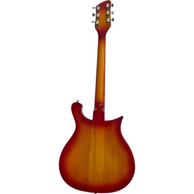 Custom Nova Fireglo 620 Solid Body Maple Fretboard Guitar Toaster Pickups - Image 4