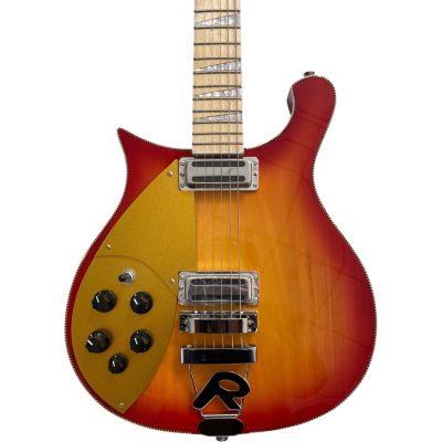 Custom Nova Fireglo 620 Solid Body Maple Fretboard Guitar Toaster Pickups